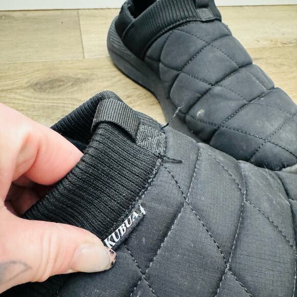 Kubua Black Puffer Slip On Indoor Outdoor Slippers Men’s Size 10 - Picture 9 of 12